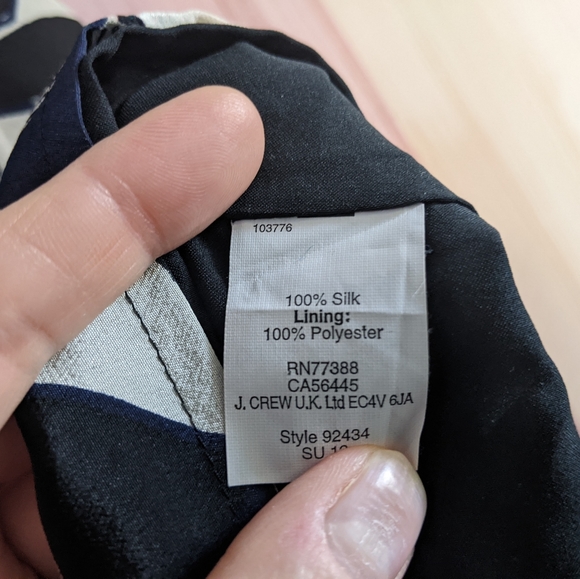 Madewell 100% Silk Mini Dress with pockets - Picture 3 of 11